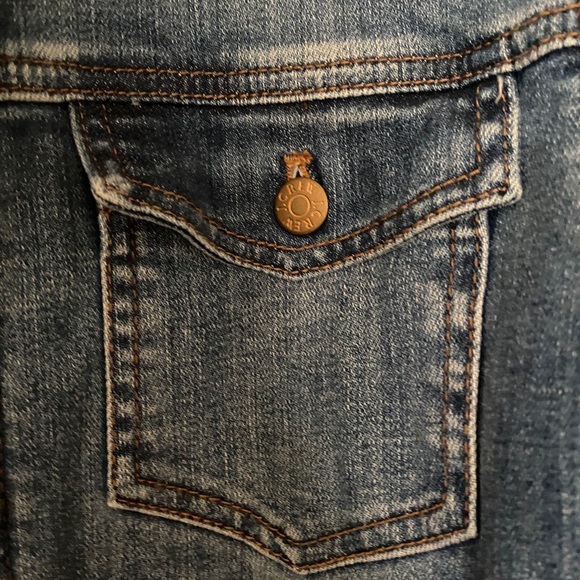 NWT j crew mercantile lined Jean jacket - Picture 4 of 5